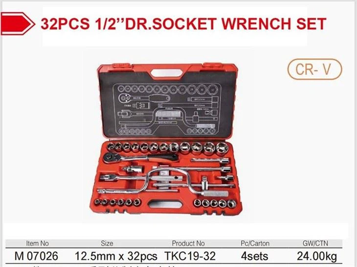 Socket Wrench And Accessories Tool Set