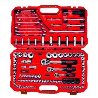 120pcs 1/4 '' และ 3/8 และ 1/2 Dr. ชุดประแจซ็อกเก็ต