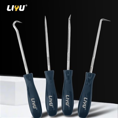 แหวนซีล Extractor ซีลน้ำมัน Lifting Oil Seal Puller O - hook Removal แหวนซีล Hook ชุด 4 ชิ้น