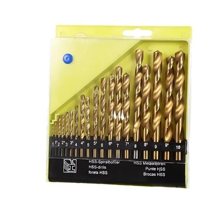 ชุดดอกสว่าน HSS 1-10MM /19ชิ้น